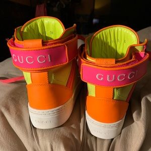 Authentic Gucci high top sneakers